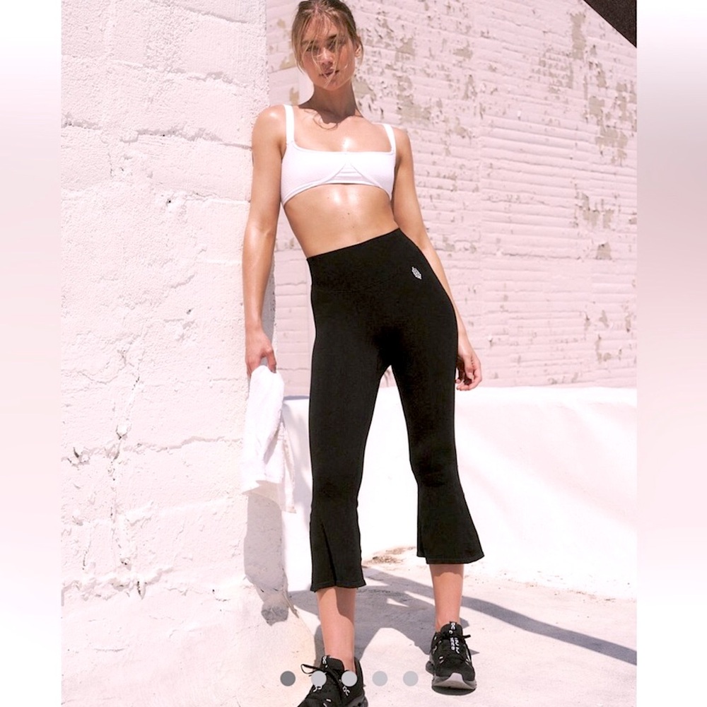 Free People Movement Go To Cropped Flare Leggings - Picture 3 of 7